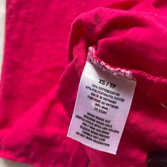 Hot Pink Aeropostale Baby Tee - Picture 6 of 7
